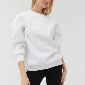 Urban Outfitters White Sweatshirt/Sweater Size XS